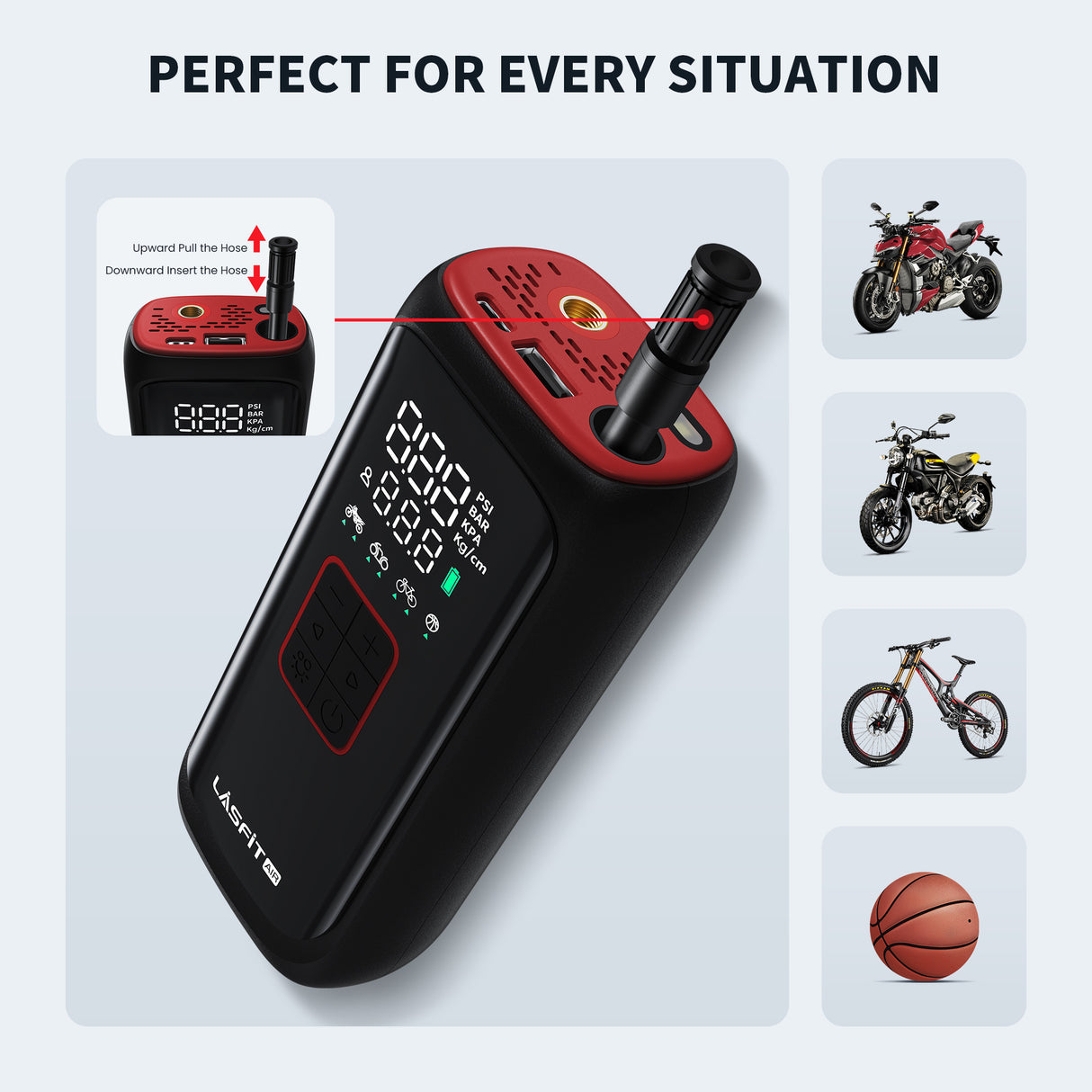An application scenario or product detail of tire inflator for bikes - Image 23