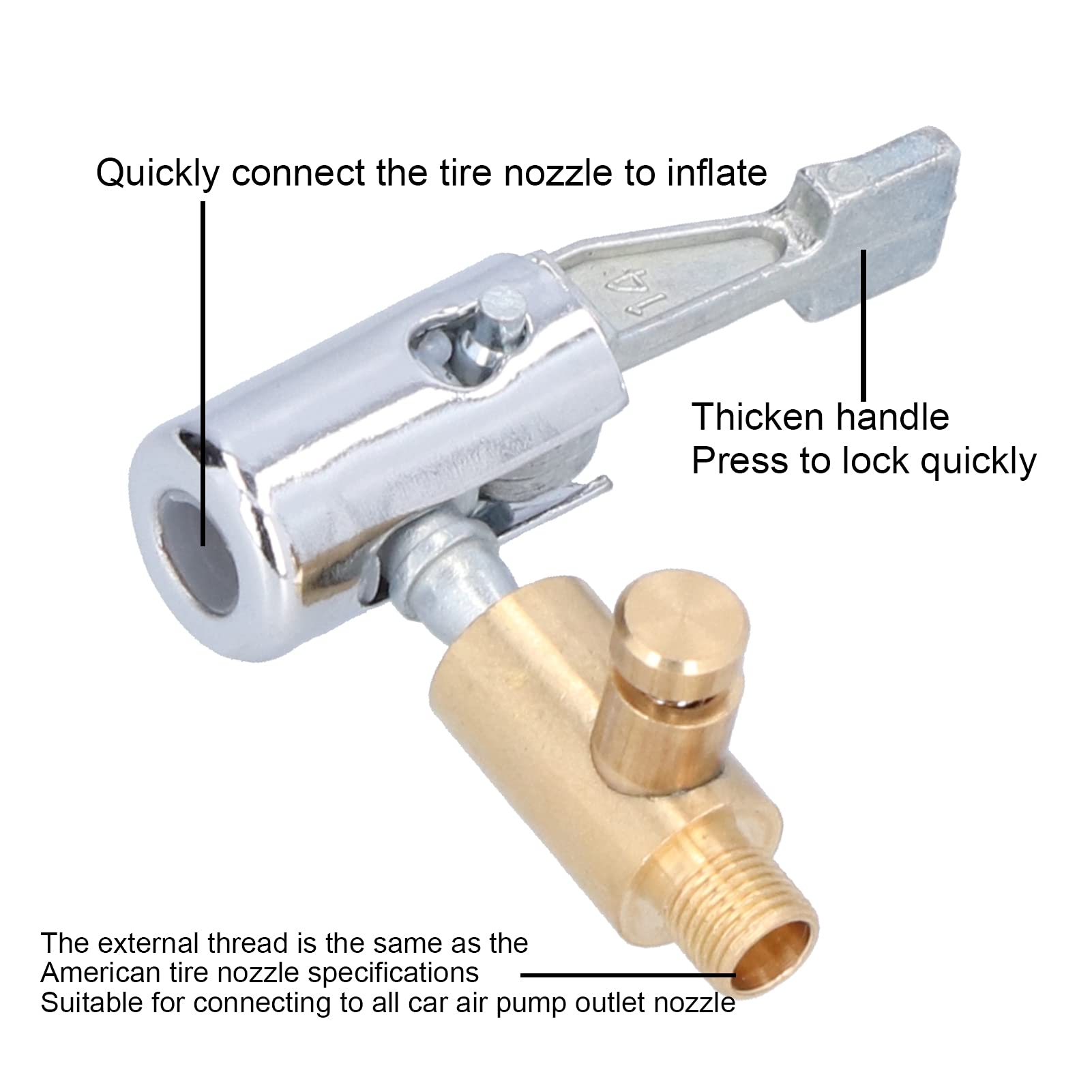 An application scenario or product detail of tire inflator nozzle - Image 2