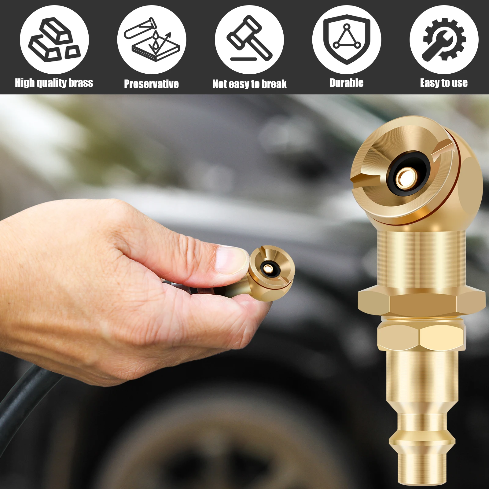 An application scenario or product detail of tire inflator nozzle - Image 13