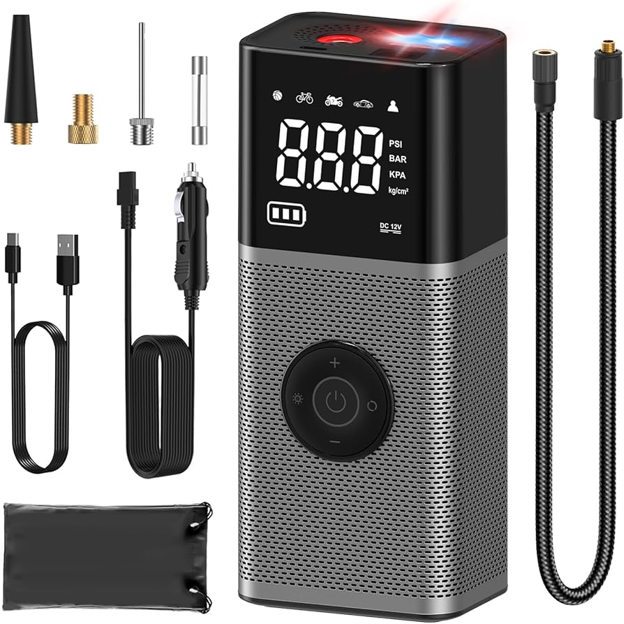 An application scenario or product detail of tire portable air compressor - Image 16