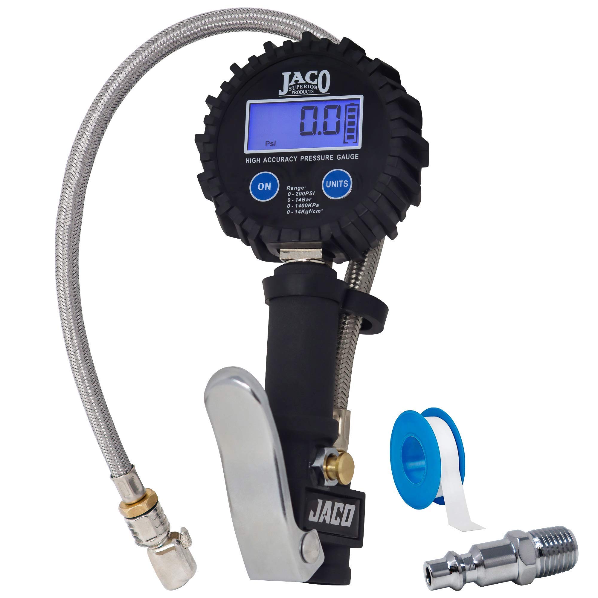 An application scenario or product detail of tire pressure gauge and filler - Image 4