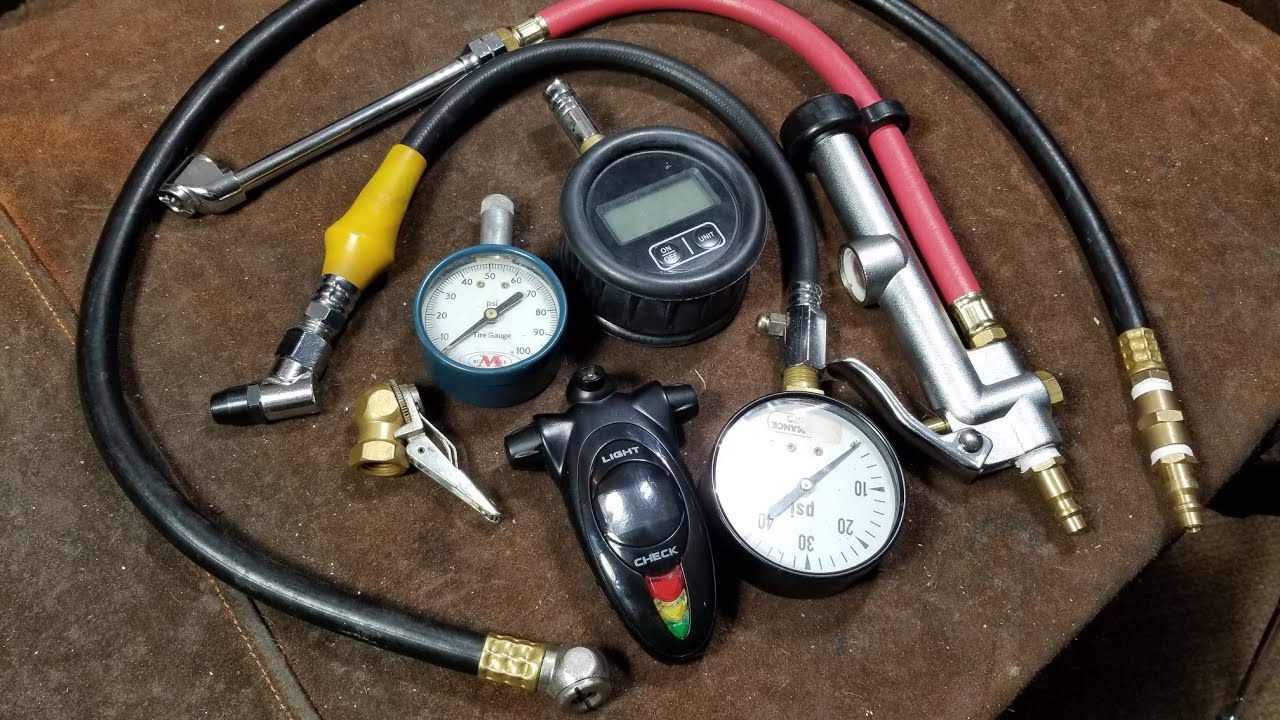 An application scenario or product detail of tire pressure gauge and filler - Image 19