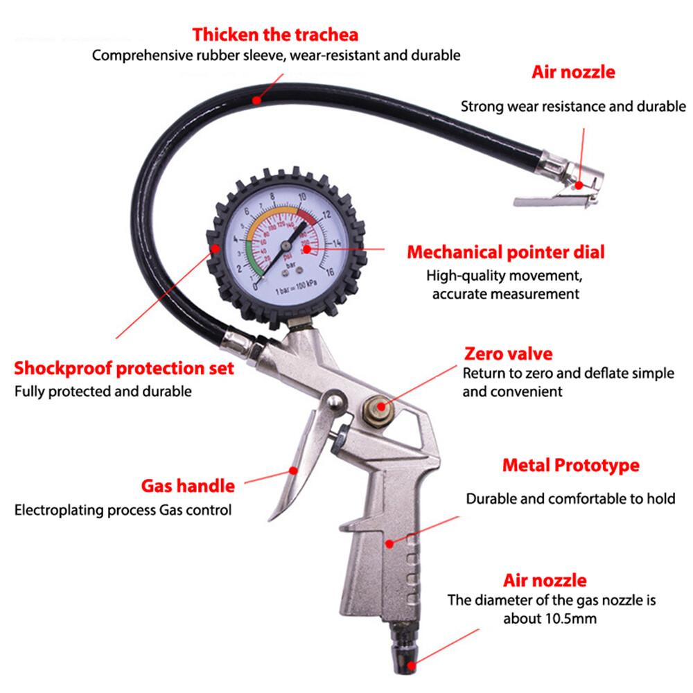 An application scenario or product detail of tire pressure gauge pump - Image 13