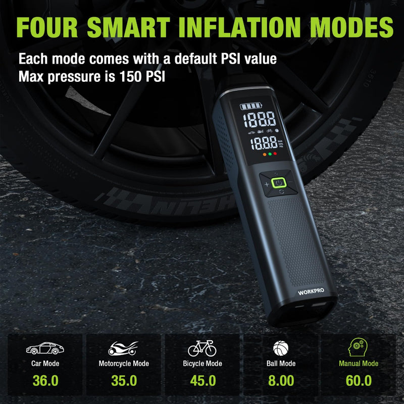 An application scenario or product detail of tire pressure pump portable - Image 22