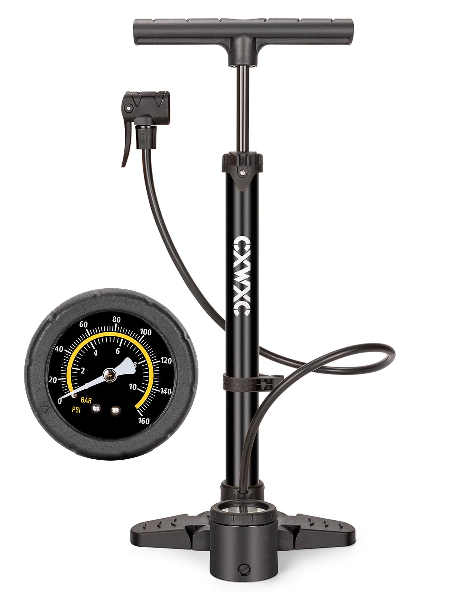 An application scenario or product detail of tire pump with pressure gauge - Image 16