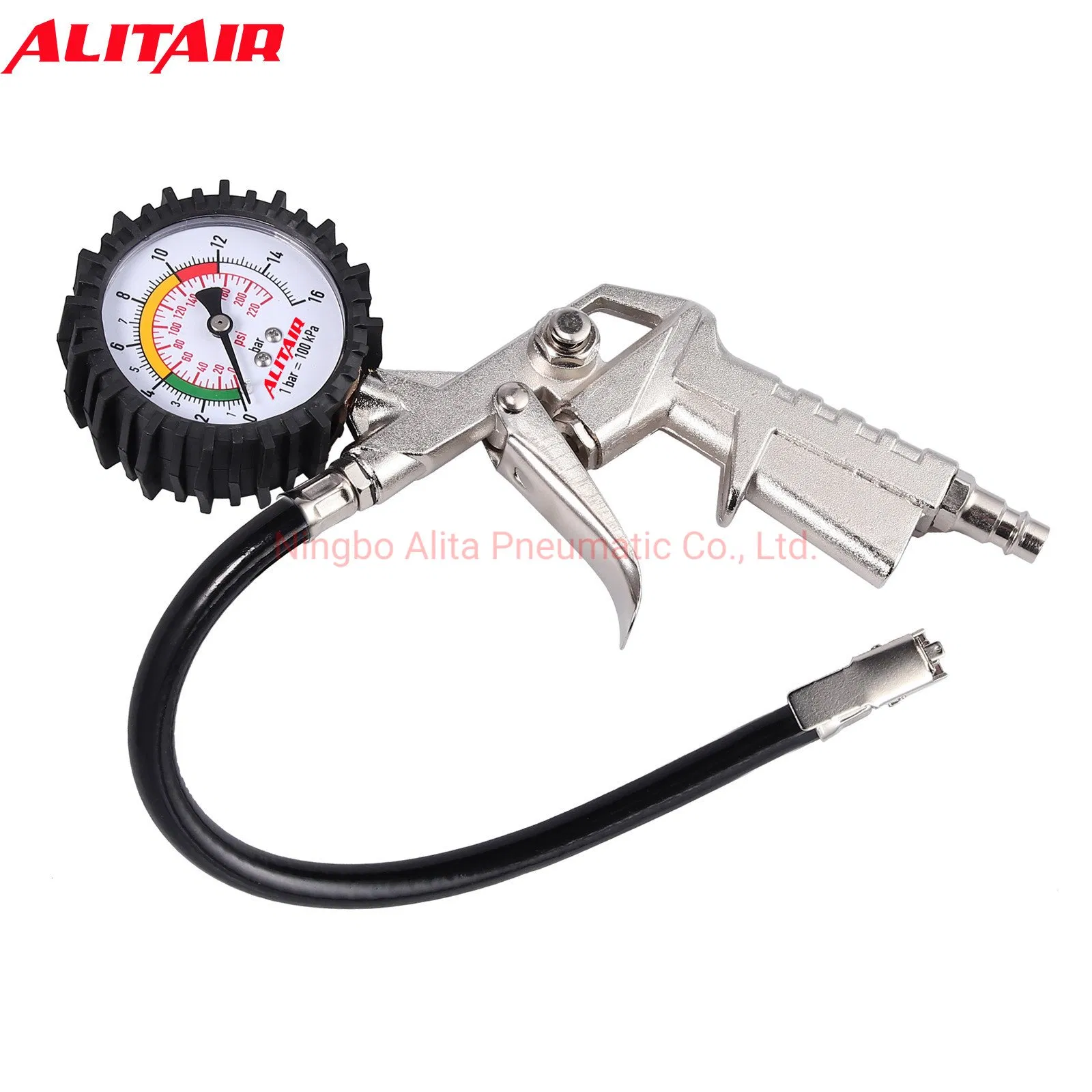 An application scenario or product detail of tire pump with pressure gauge - Image 21