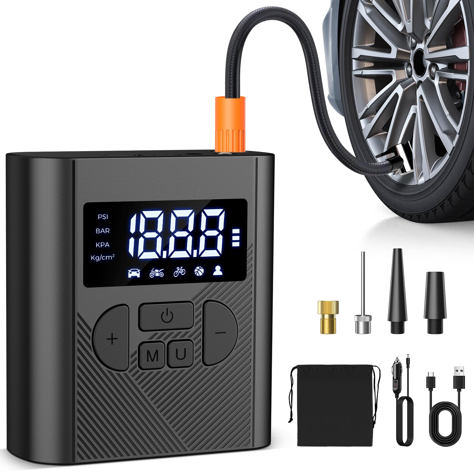 An application scenario or product detail of tire pumps non electric for home use - Image 9