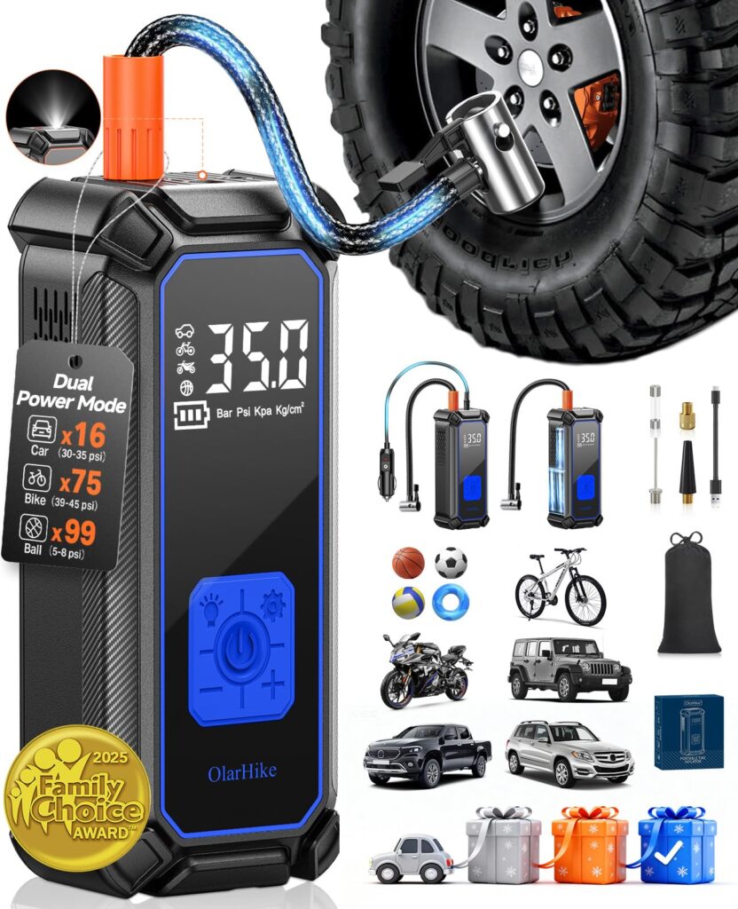 Featured image for the tire pumps non electric for home use guide
