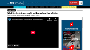 Tire Review - Tire Pressure Insights