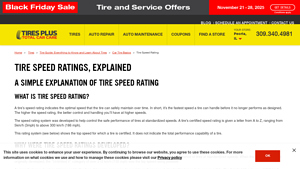 Tires Plus - Tire Speed Ratings Explained