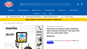Martins - Flatematic High-Pressure Tire Inflator