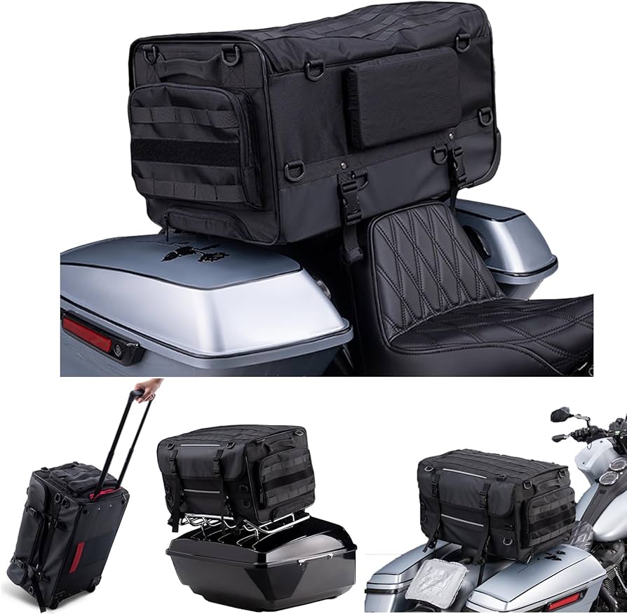 An application scenario or product detail of touring luggage for motorcycles - Image 9