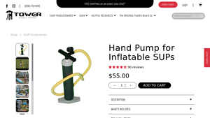 Tower - Hand Pump for Inflatable SUPs