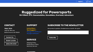 Trail Tech - Portable Air Compressor