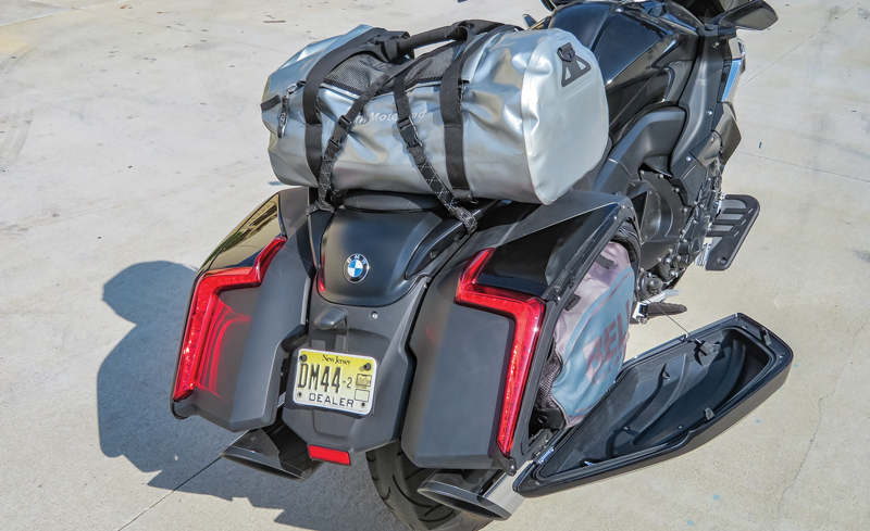 An application scenario or product detail of travel bag for motorcycle - Image 12