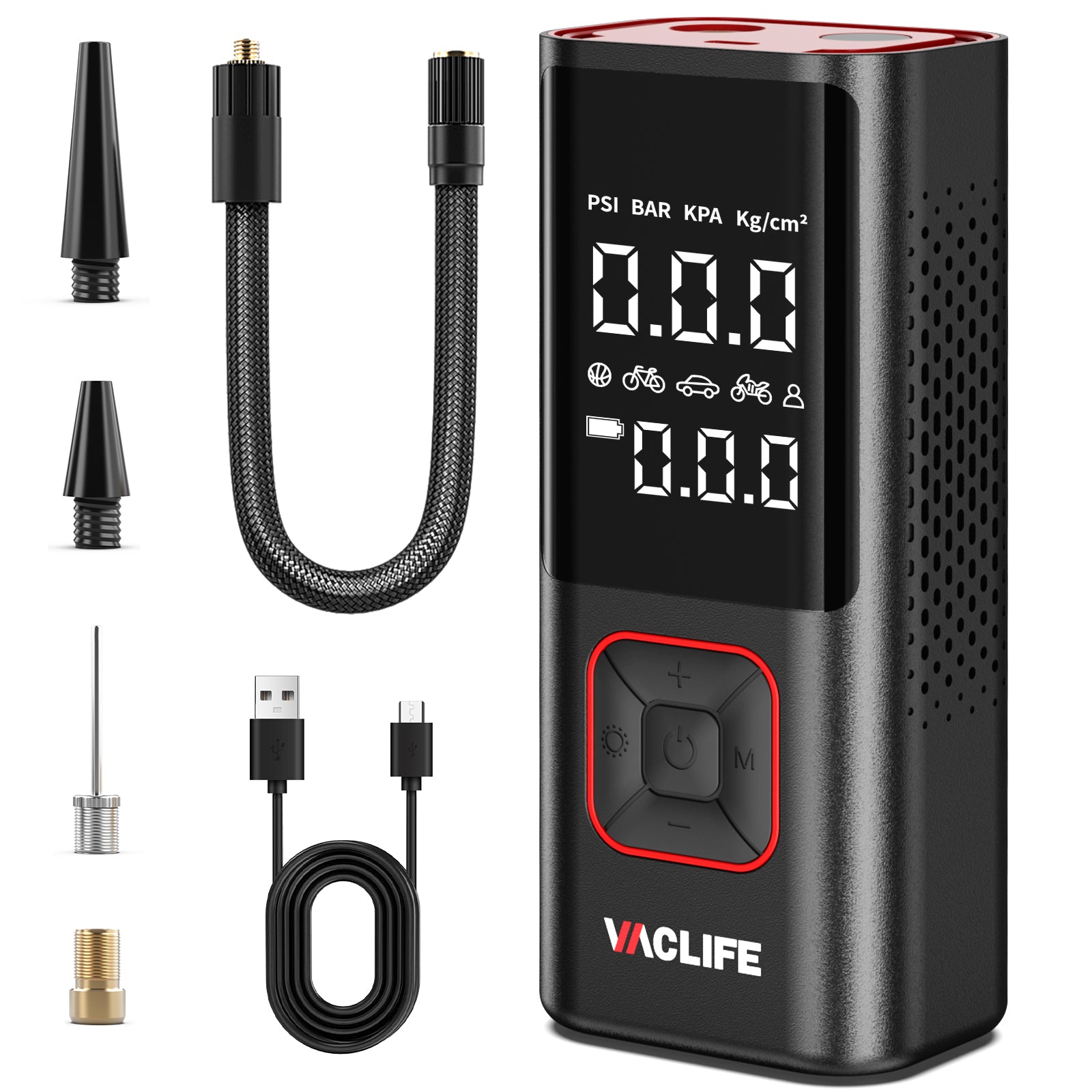 An application scenario or product detail of vaclife tire inflator for car tires - Image 10