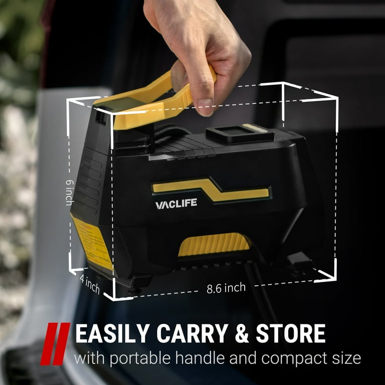 An application scenario or product detail of vaclife tire inflator for car tires - Image 17