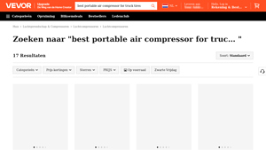 VEVOR - Dual-Cylinder Heavy Duty Air Compressor