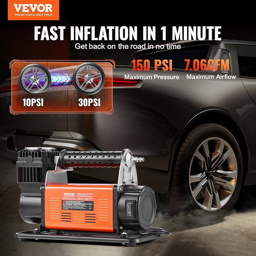 Featured image for the vevor tire inflator guide