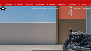 VikingBags - Tomahawk Small Indian Scout Specific Leather Motorcycle Solo Bag