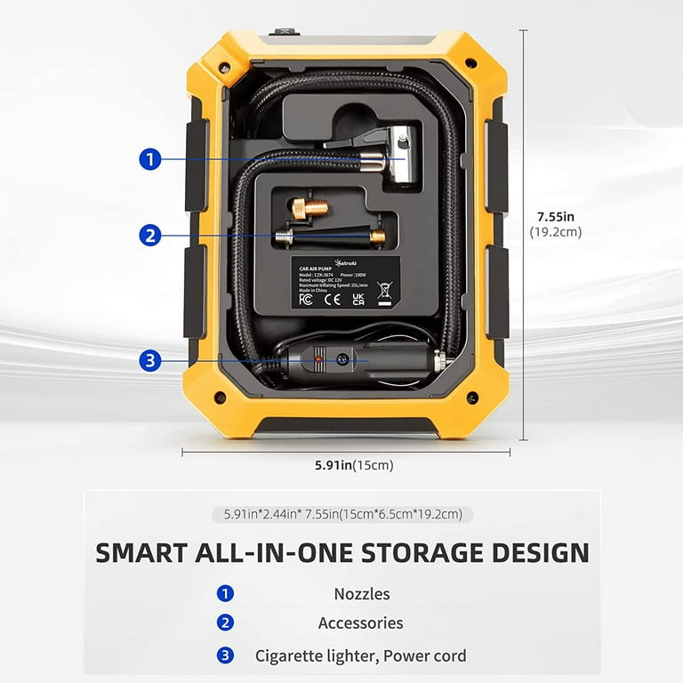 An application scenario or product detail of walmart air pump for tires - Image 20