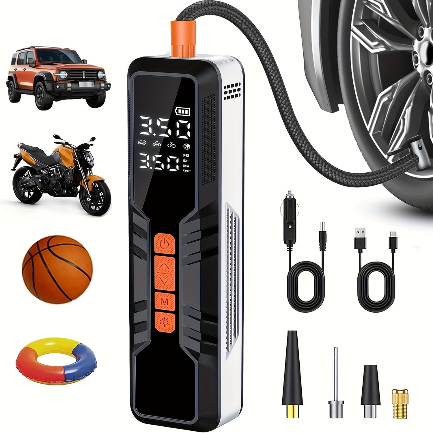 An application scenario or product detail of walmart portable tire pump - Image 20