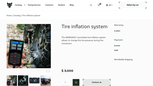 WEREWOLF - Centralized Tire Inflation System