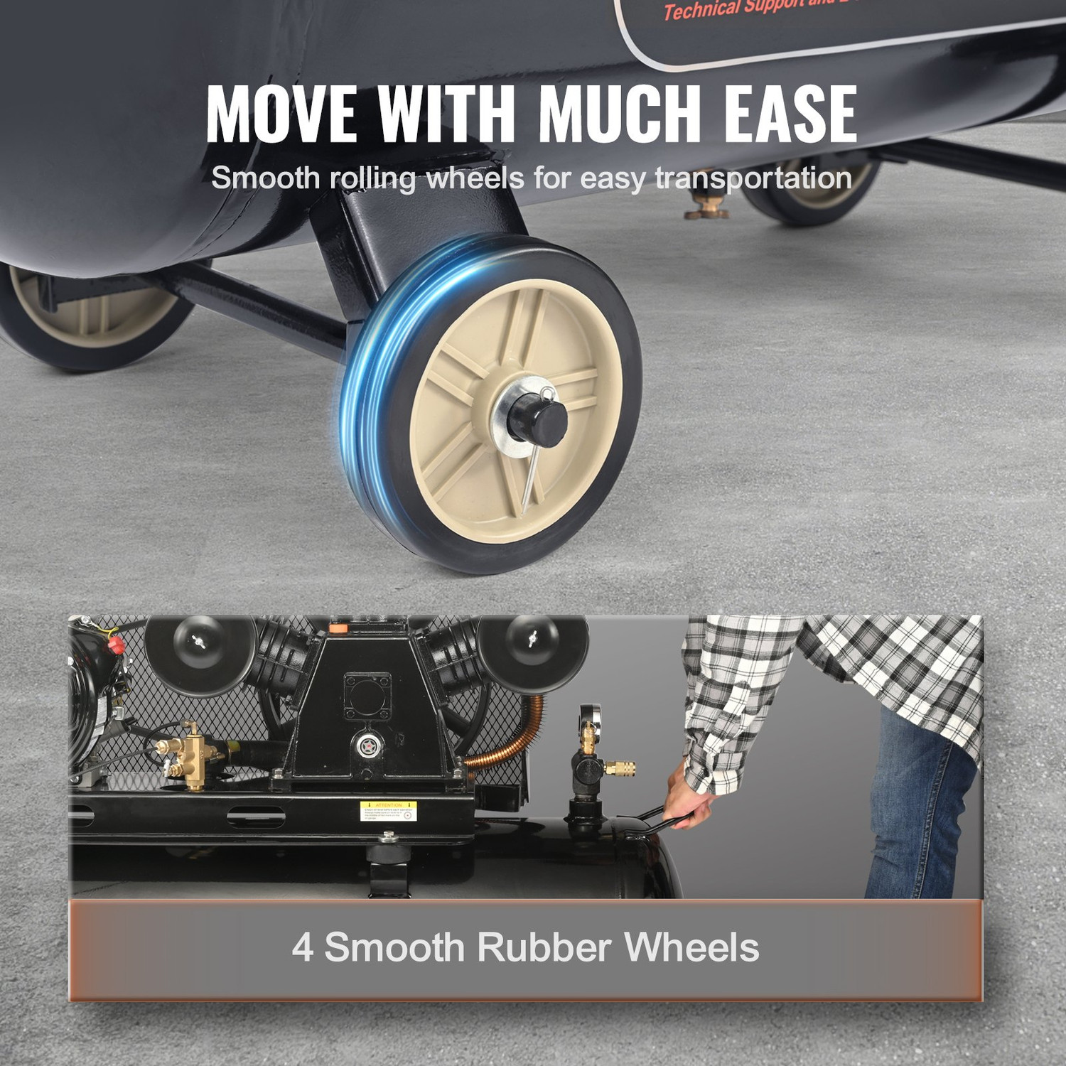 An application scenario or product detail of wheel air compressor - Image 16