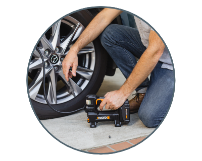 An application scenario or product detail of worx tire inflator - Image 14