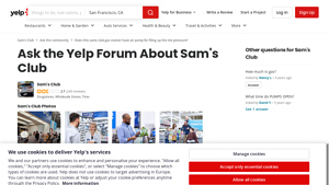 Sam's Club - Gas Station Air Pump