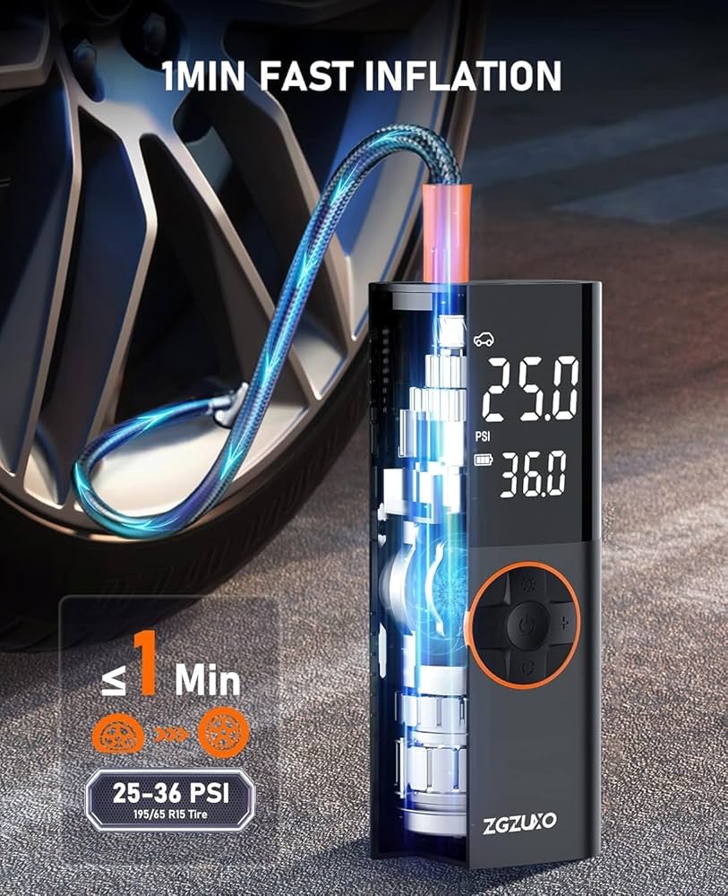 An application scenario or product detail of zgzuxo tire inflator - Image 2
