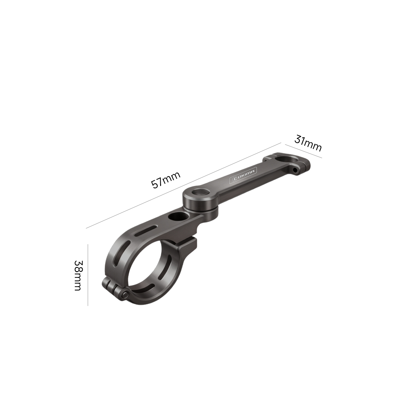 Crossbar Strip Pipe Clamp Bracket – Multi-Diameter Compatible – CK3-Z02