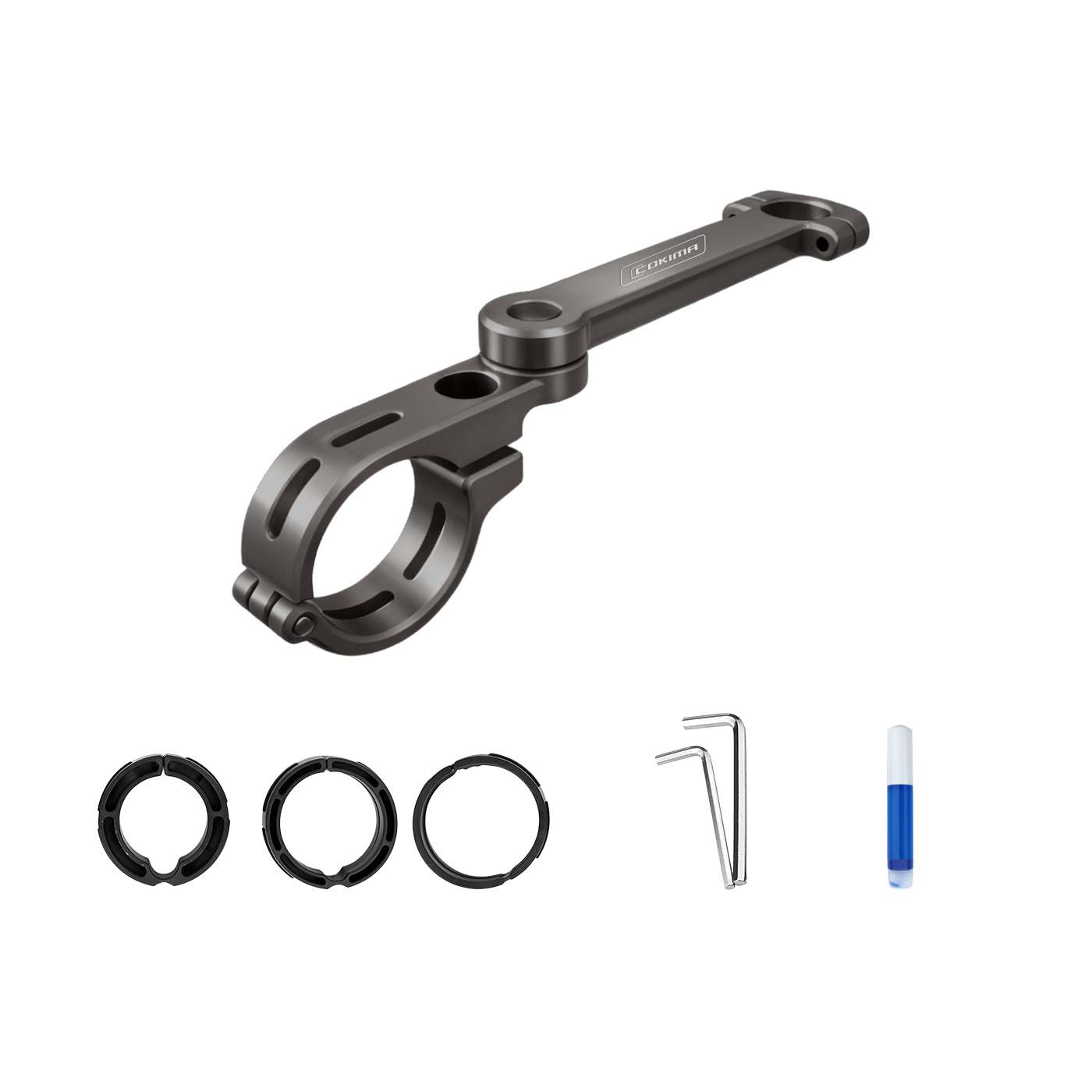 Crossbar Strip Pipe Clamp Bracket – Multi-Diameter Compatible – CK3-Z02