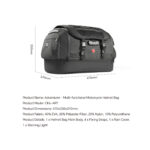 Motorcycle Multi-Functional Helmet Bag – Large Capacity, Durable & Versatile – CK6-ART