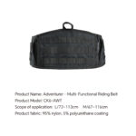 Multi-Functional Riding Waist Belt – Magnetic Quick-Release, MOLLE-Compatible & Adventure-Ready – CK6-AWT